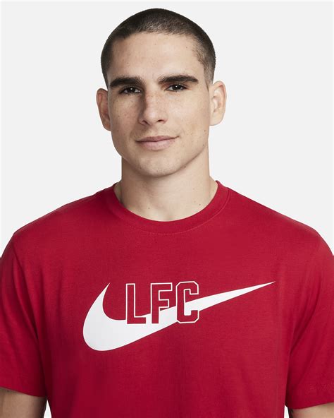 nike fc t shirt zwart|Liverpool FC Swoosh Men's Nike T.